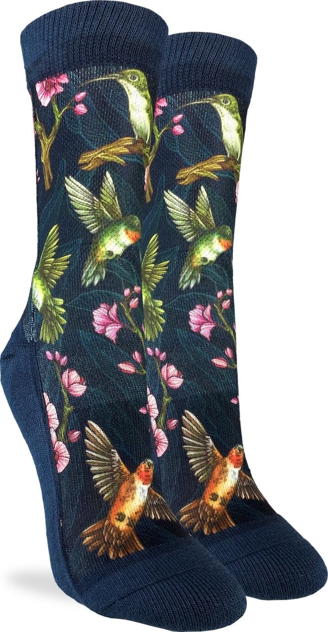 Good Luck Sock Women's Hummingbird Socks, Adult, Shoe Size 5-9 - Image 1